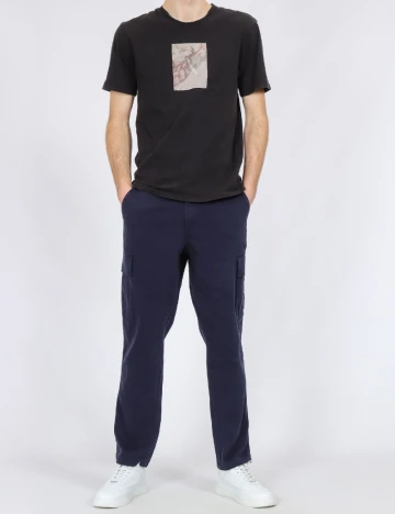 Pantaloni Jack&Jones, bleumarin
