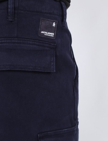 Pantaloni Jack&Jones, bleumarin