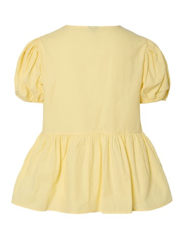 Bluza Pieces, galben