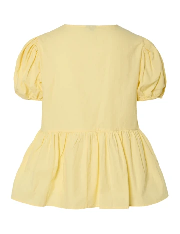 Bluza Pieces, galben