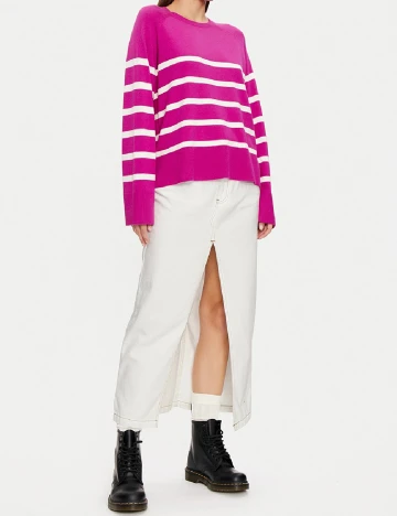 Bluza Pieces, mov