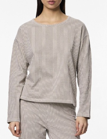 
						Bluza Pieces, gri