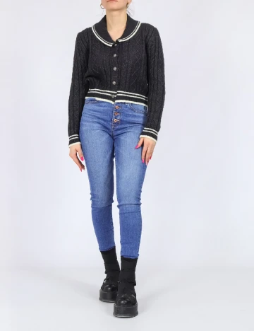 Blugi American Eagle, albastru inchis