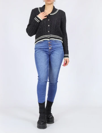 Blugi American Eagle, albastru inchis