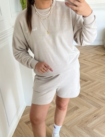 
						Bluza Pieces, bej