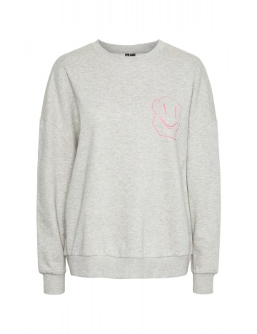
						Bluza Pieces, gri