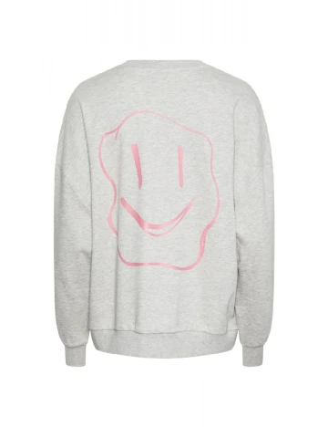 Bluza Pieces, gri Gri