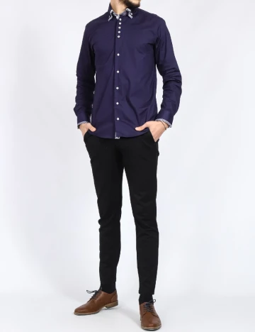 Camasa INTERTEX, bleumarin Albastru