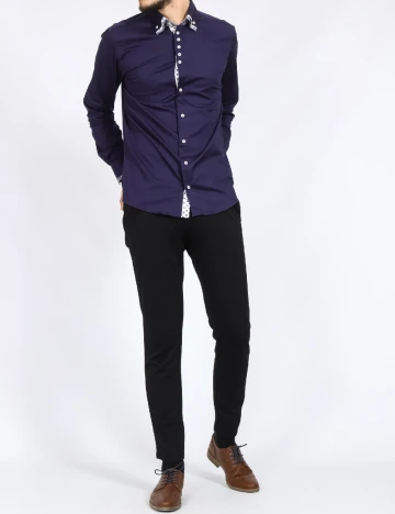 Camasa INTERTEX, bleumarin Albastru