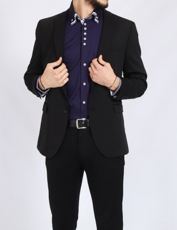 Camasa INTERTEX, bleumarin