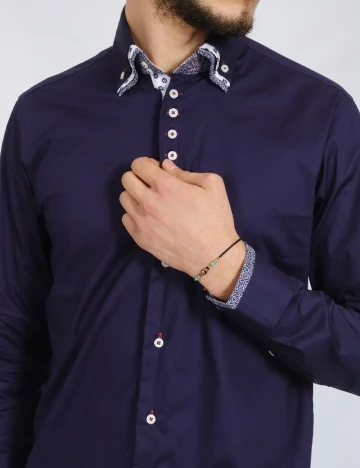 Camasa INTERTEX, bleumarin Albastru