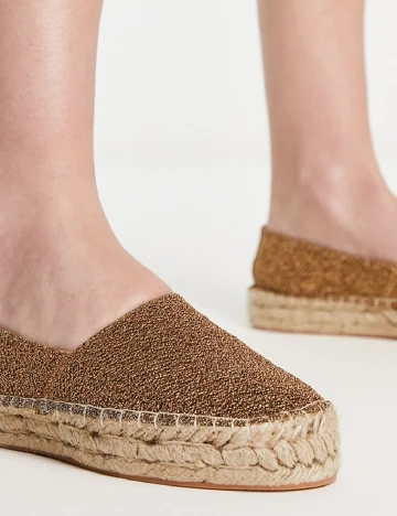 Espadrile South Beach, auriu