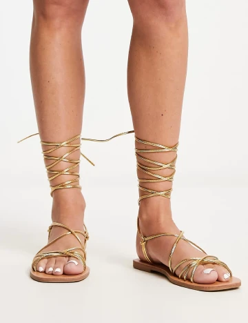 Sandale LONDON REBEL, auriu