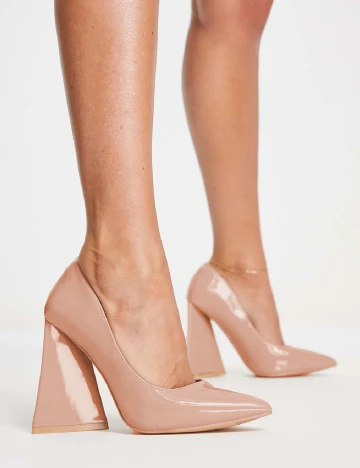Pantofi Glamorous, maro