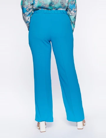 Pantaloni Fiorella Rubino, albastru