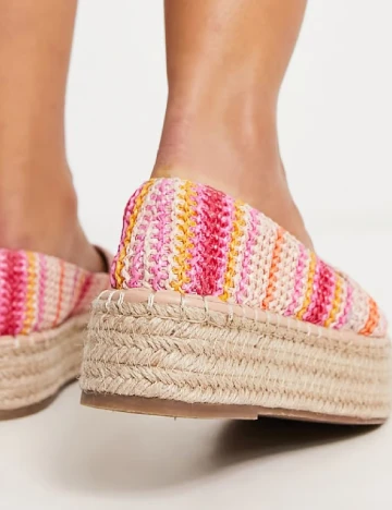Espadrile ASOS, mix culori
