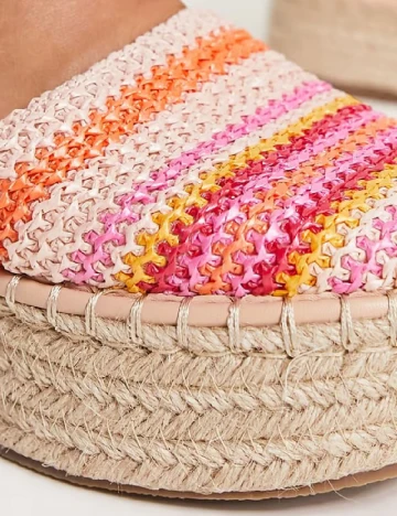 Espadrile ASOS, mix culori