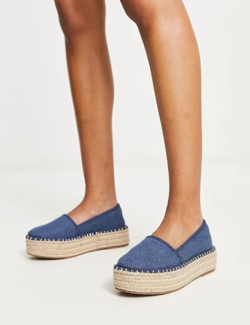 Espadrile ASOS, albastru