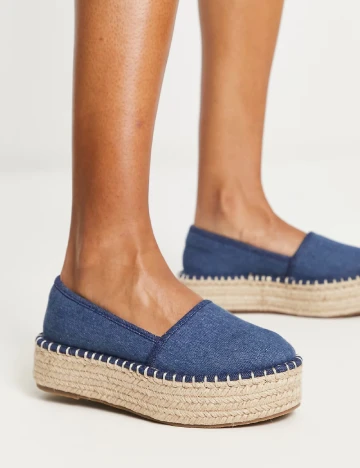 Espadrile ASOS, albastru