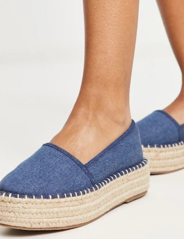 Espadrile ASOS, albastru