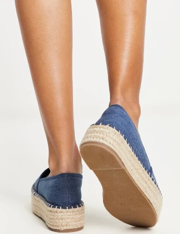 Espadrile ASOS, albastru