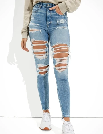 Blugi American Eagle, albastru
