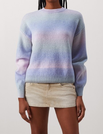 
						Pulover Pieces, mix culori