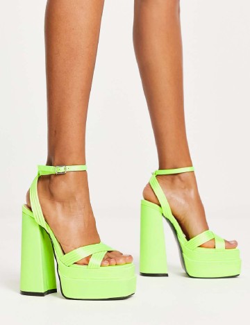 
						Sandale Glamorous, verde