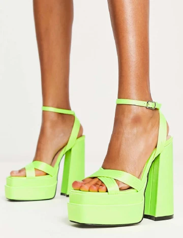 Sandale Glamorous, verde