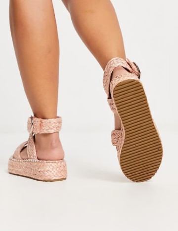 Sandale ASOS, roz