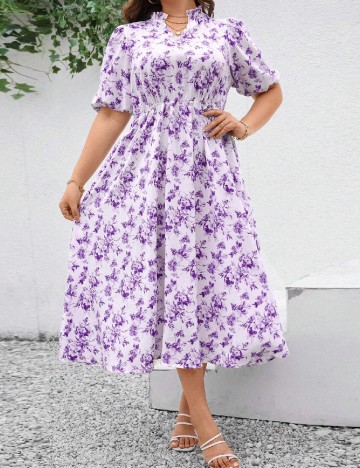 Rochie medie SHEIN CURVE, mov