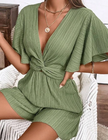 Salopeta SHEIN, verde