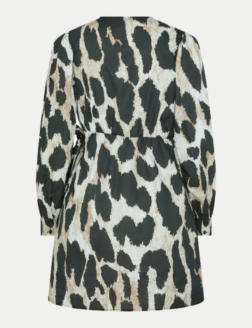 Rochie scurta Pieces, negru