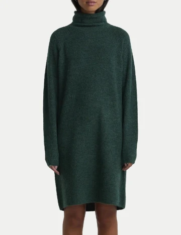 Rochie scurta Pieces, verde