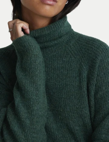 Rochie scurta Pieces, verde