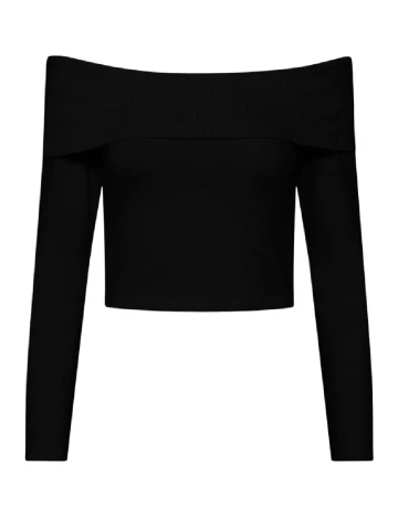 Bluza Pieces, negru