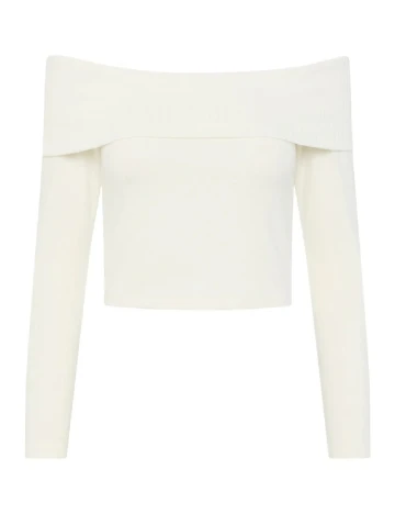 Bluza Pieces, alb