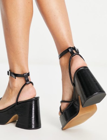 Sandale Top Shop, negru