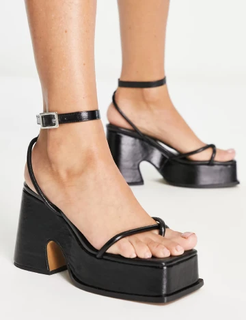 Sandale Top Shop, negru