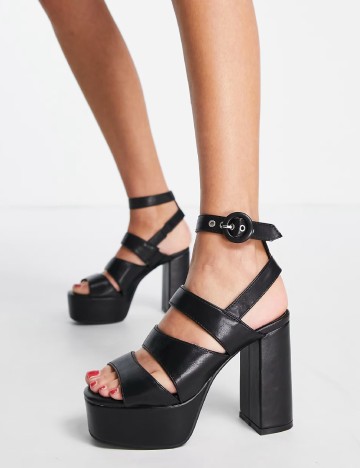 
						Sandale LAMODA, negru