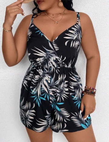Salopeta SHEIN CURVE, negru Negru
