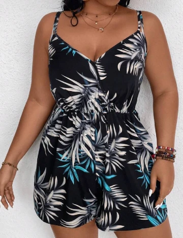 Salopeta SHEIN CURVE, negru Negru