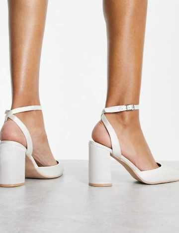 Pantofi Be Mine, alb