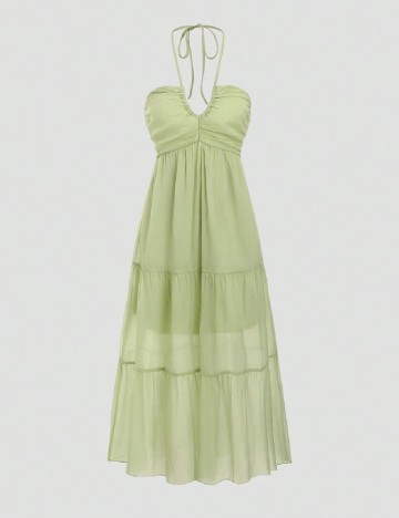Rochie medie SHEIN, verde