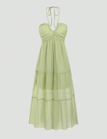 Rochie medie SHEIN, verde