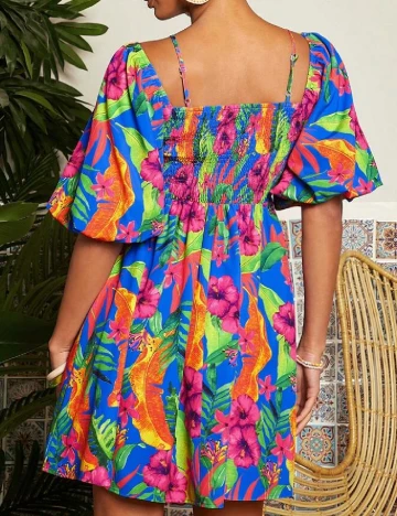 Rochie scurta SHEIN, mix culori