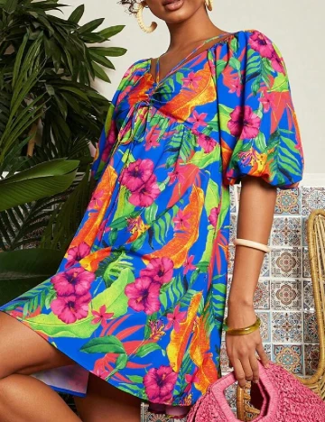 Rochie scurta SHEIN, mix culori