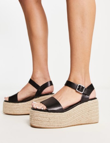 
						Sandale Glamorous, negru