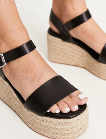 Sandale Glamorous, negru