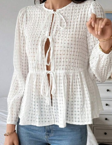 Bluza SHEIN, alb